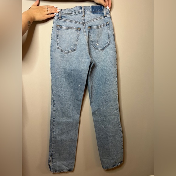Abercrombie Curve Love Ultra High Rise 90s Straight Jean - Picture 2 of 6